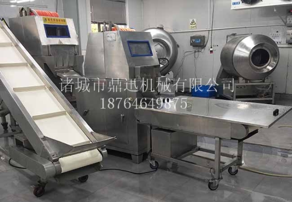 全自動(dòng)鹽水注射機(jī)流水線(xiàn)